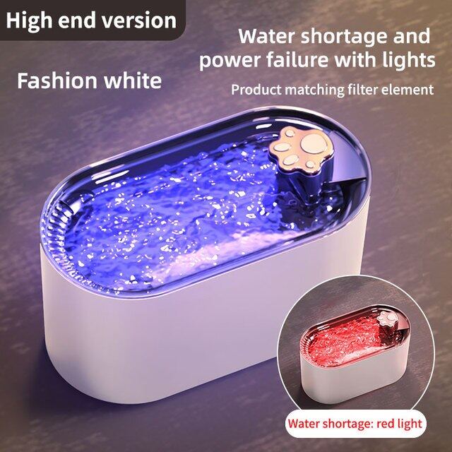 Water fountain for Pet with LED light