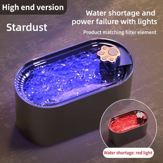 Water fountain for Pet with LED light